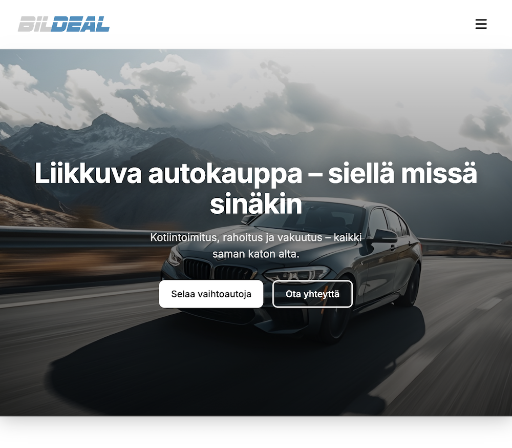 Bildeal – Käytettyjen autojen verkkokauppa